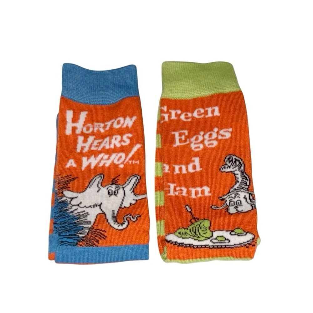 Dr Seuss Gift Set Storybook Socks Teacher Gift School Raffle NEW